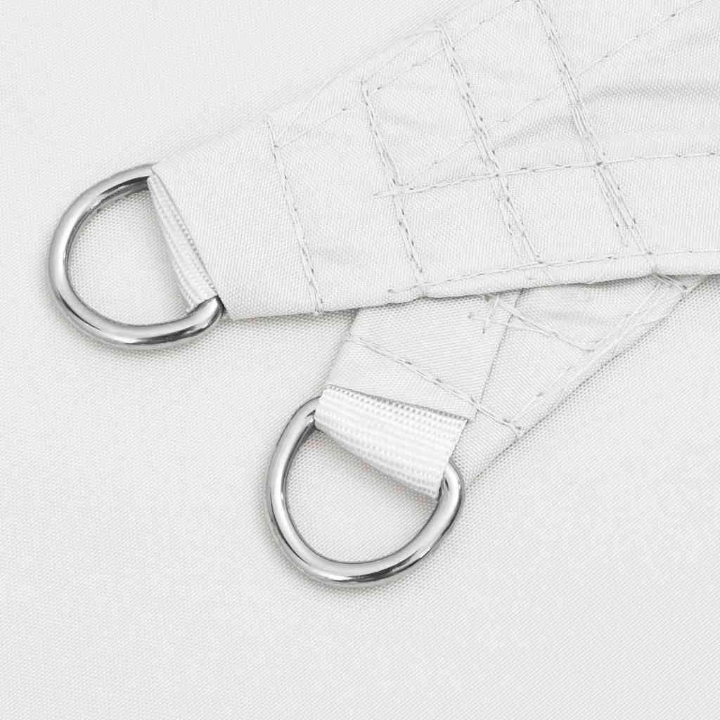 Parasole a Vela Triangolare 4×4×4 m in Tessuto PU Oxford, Bianco - Image 9 of 28