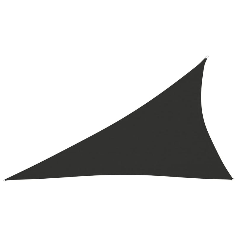 Parasole a Vela Oxford Triangolare 4×5×6,4 m Antracite - Image 5 of 36