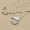 Parasole a Vela Tessuto Oxford rivestito in PU Rettangolare 6×5 m Beige - Image 12 of 36