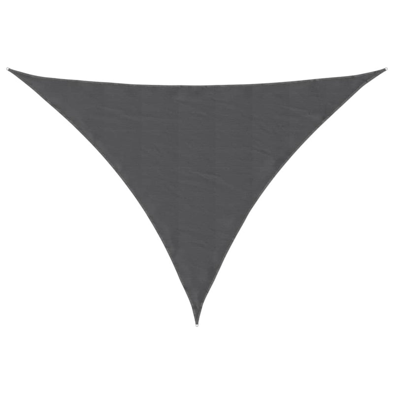 Parasole a Vela Tessuto Oxford Triangolare 3×3×4,24m Antracite - Image 6 of 27