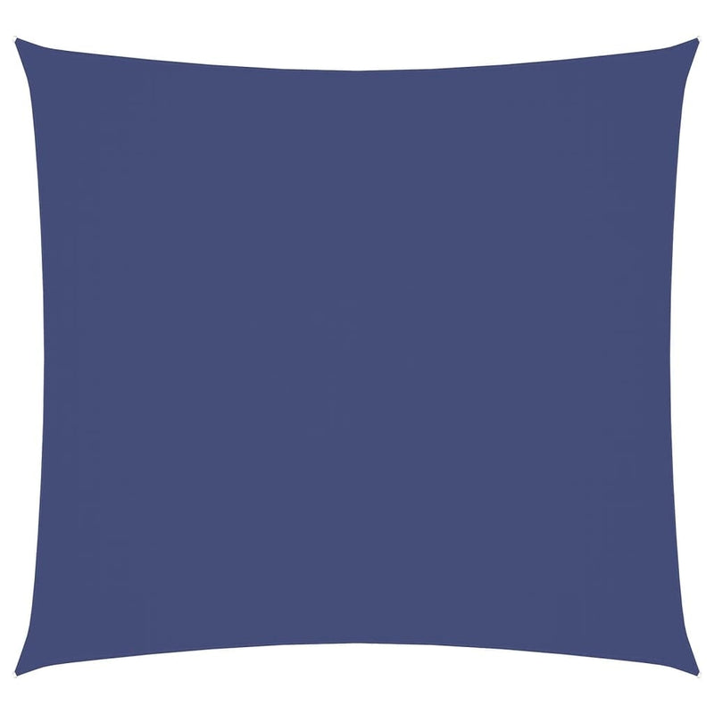 Parasole a Vela in Tela Oxford 6×6 m Blu - Image 7 of 40