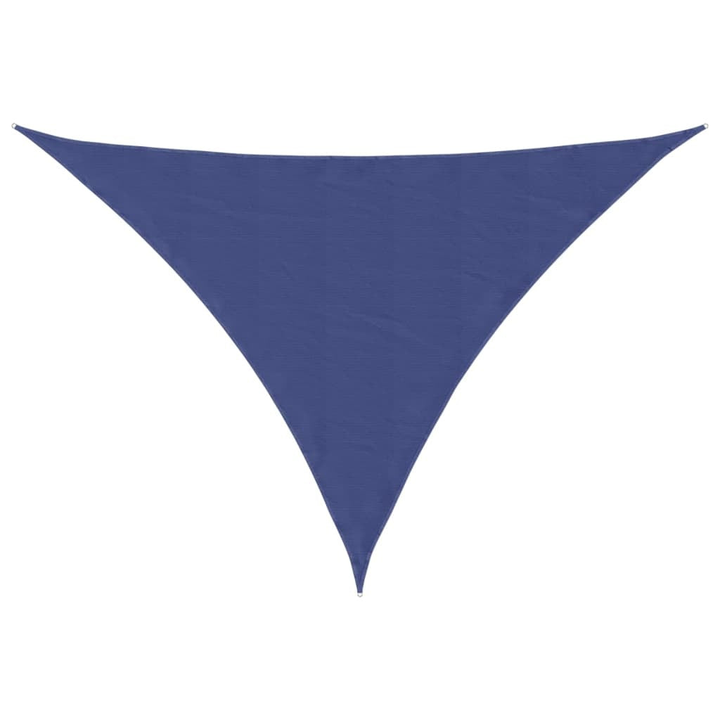 Parasole a Vela Oxford Triangolare 3,5×3,5×4,9 m Blu - Image 6 of 40