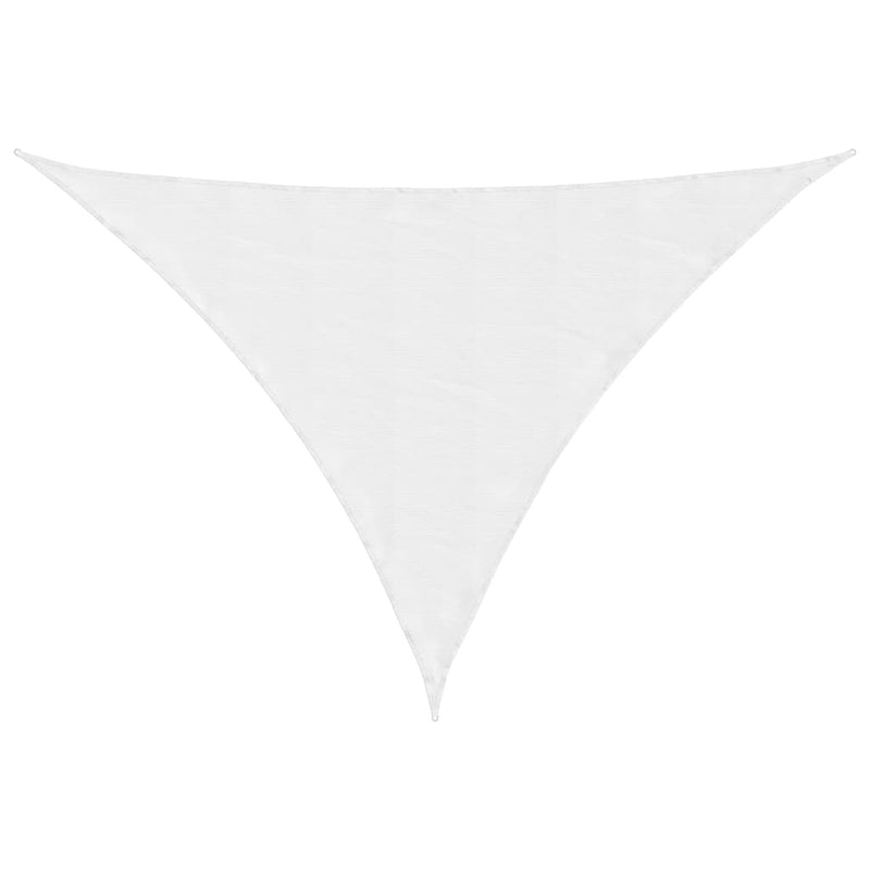 Parasole a Vela Oxford Triangolare 5×6×6 m Bianco - Image 17 of 76