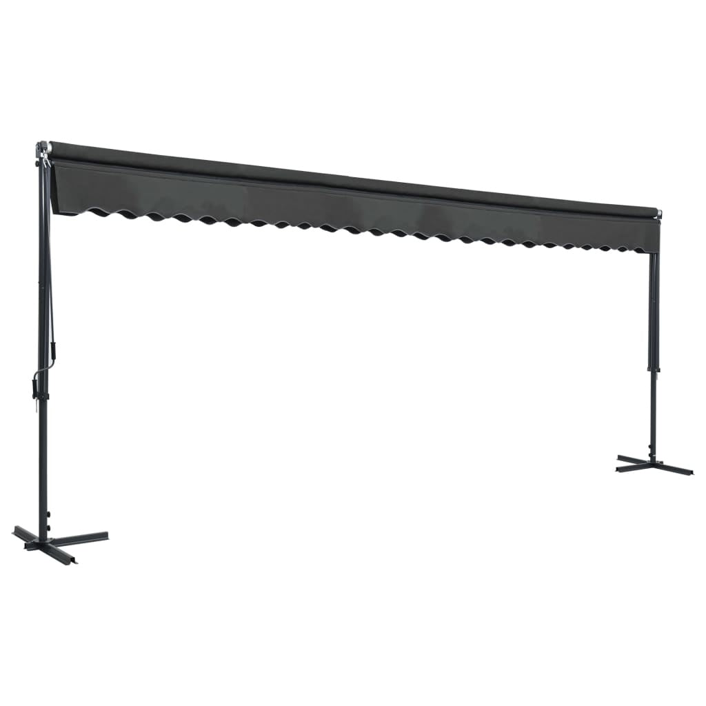 Tenda Parasole con Piedistallo 600×300×300 cm Antracite - Image 15 of 24