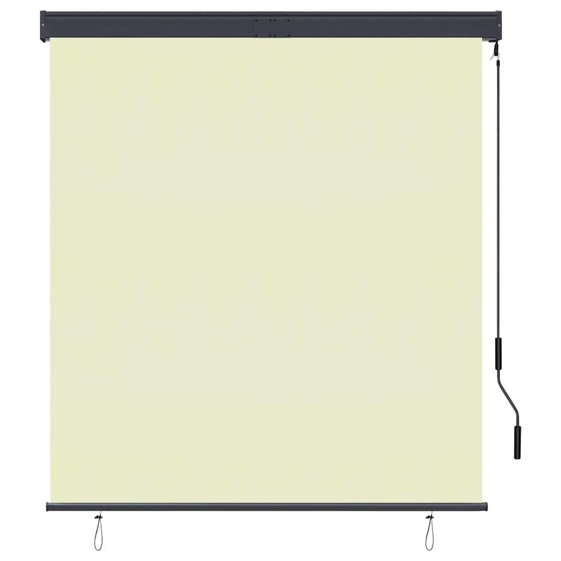 Tenda a Rullo per Esterni, Tessuto PA, Meccanismo a Manovella, 140×250 cm, Crema - Image 37 of 250