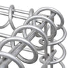 Gabbione Fioriera Filo Acciaio 260×40×200 cm Argento - Image 11 of 20