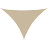 Parasole a Vela Triangolare in Tessuto Oxford 4×5×6,4 m Beige - Image 6 of 40