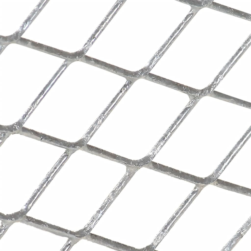 Compostiera da Giardino in Ferro Zincato 100×100×77 cm Argento - Image 8 of 16