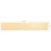 Paravento Balcone Bianco e Giallo 90×600 cm Tessuto Oxford - Image 8 of 12