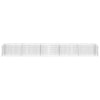 Gabbione Letto Rialzato in Acciaio Zincato 450×50×50 cm Argento - Image 14 of 32