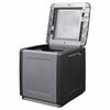 Contenitore da Giardino in PP 130 L 54×53×57 cm Grigio Scuro e Nero - Image 4 of 10