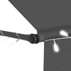Tenda da Sole Retrattile Manuale con LED 200 cm Antracite - Image 8 of 24