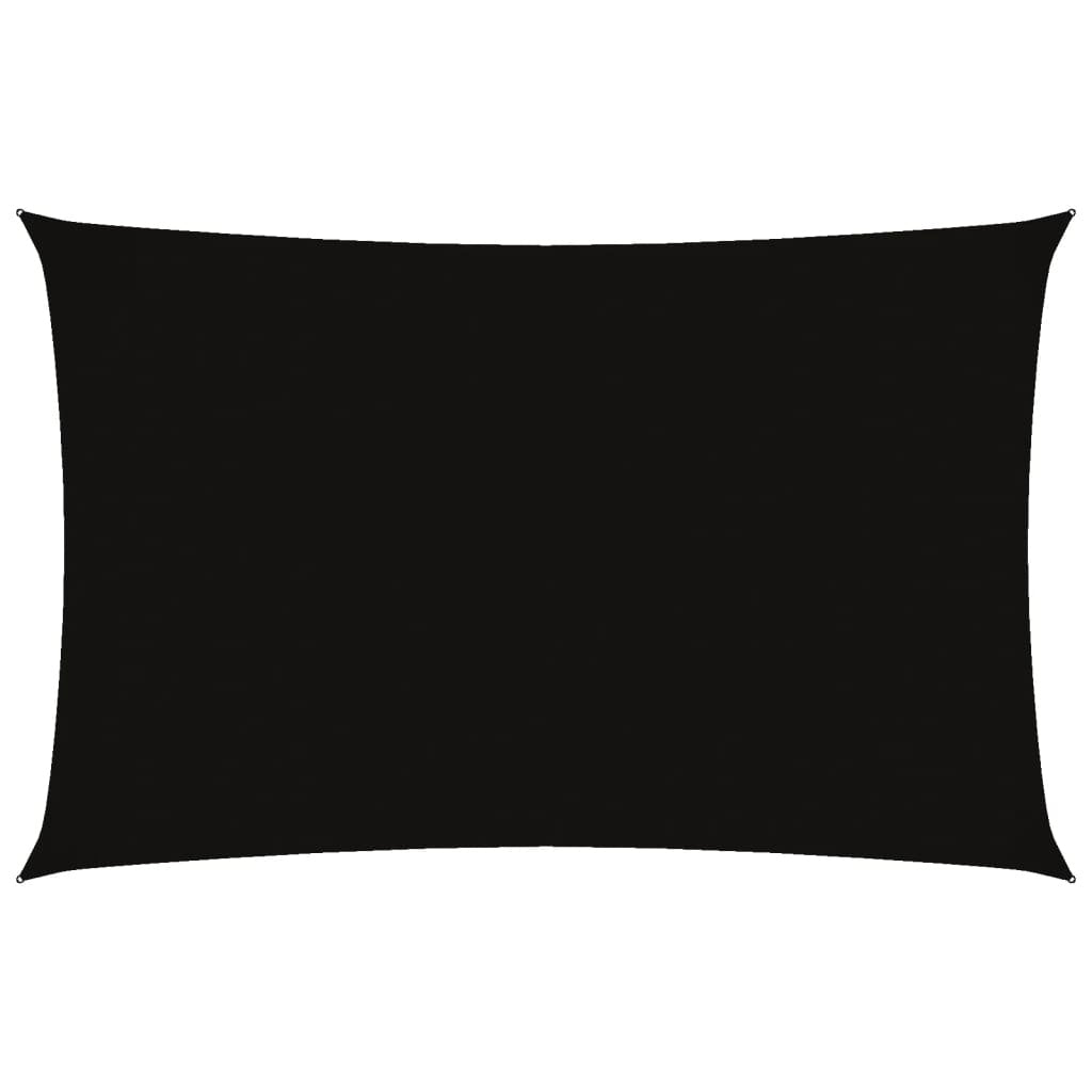Parasole a Vela in Tessuto Oxford 2,5×5 m Nero - Image 7 of 40