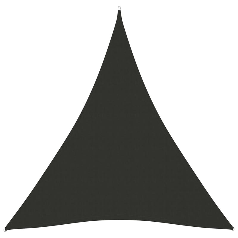 Parasole a Vela Oxford Triangolare 4×5×5 m Antracite - Image 7 of 44