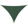 Parasole a Vela Triangolare in Tessuto Oxford 5×5×6 m Verde Scuro - Image 4 of 23