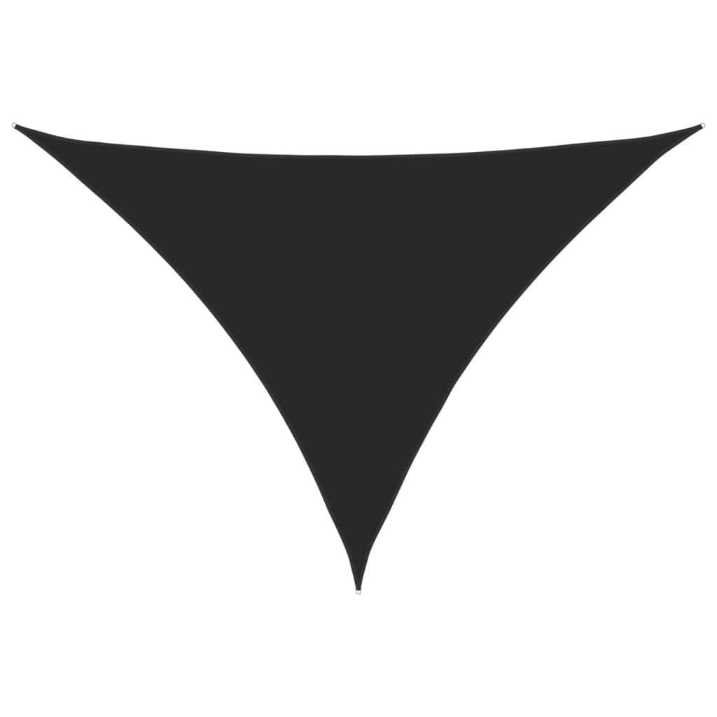 Parasole a Vela Triangolare Oxford rivestito in PU 4×5×5 m Nero - Image 7 of 40