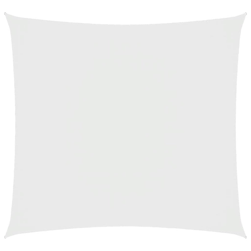 Parasole a Vela Quadrata Tessuto Oxford 7×7 m Bianco - Image 4 of 26