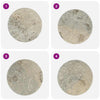vidaXL Marble Table Top, 50 cm Diameter, Grey - Image 16 of 24