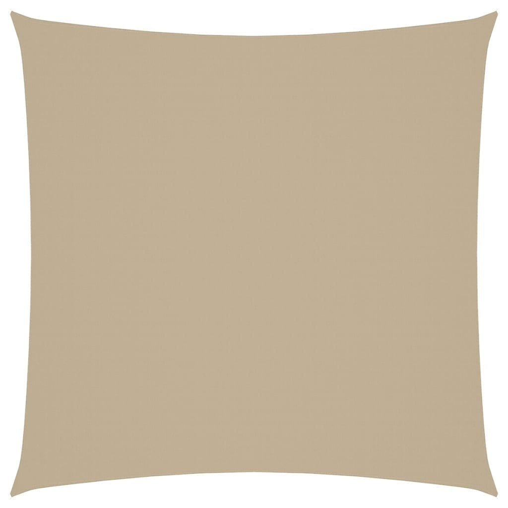 Parasole a Vela Quadrato in Tela Oxford con Rivestimento in PU, 7×7 m Beige - Image 11 of 75