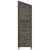 Capanno da Giardino in Legno Massello di Abete 55×52×174,5 cm Antracite - Image 26 of 39