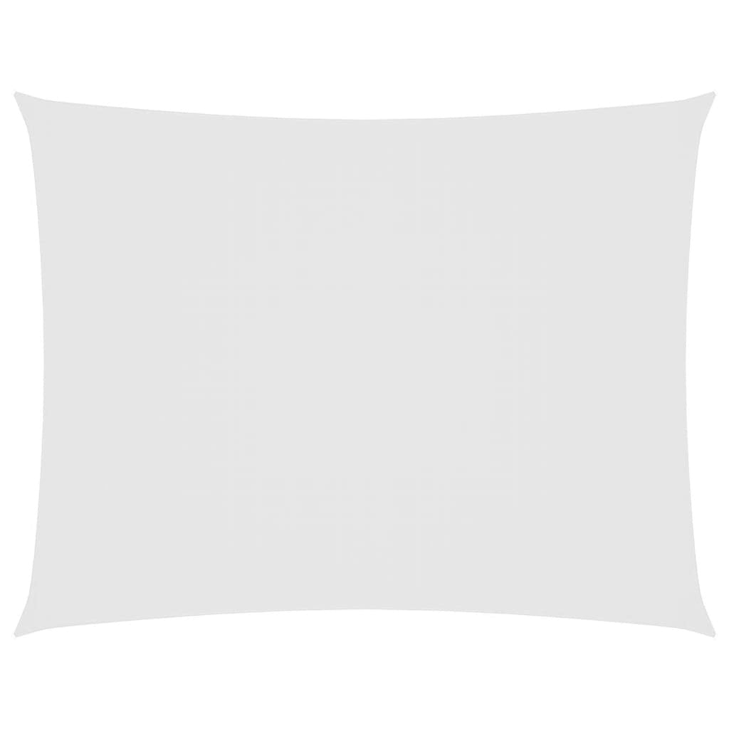Parasole a Vela Oxford Rettangolare 2,5×5 m Bianco - Image 17 of 72