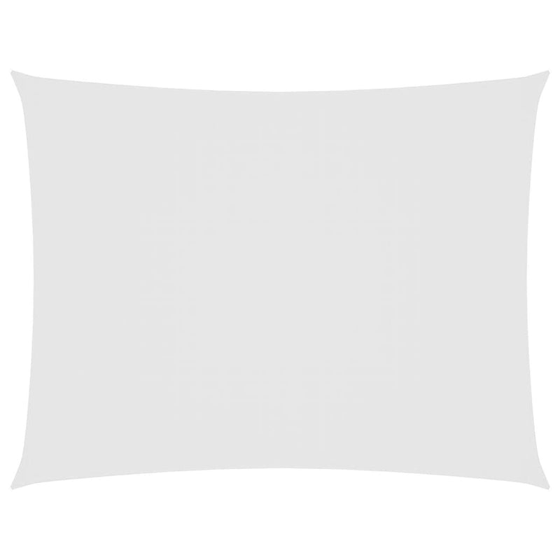 Parasole a Vela Oxford Rettangolare 2,5×5 m Bianco - Image 17 of 72