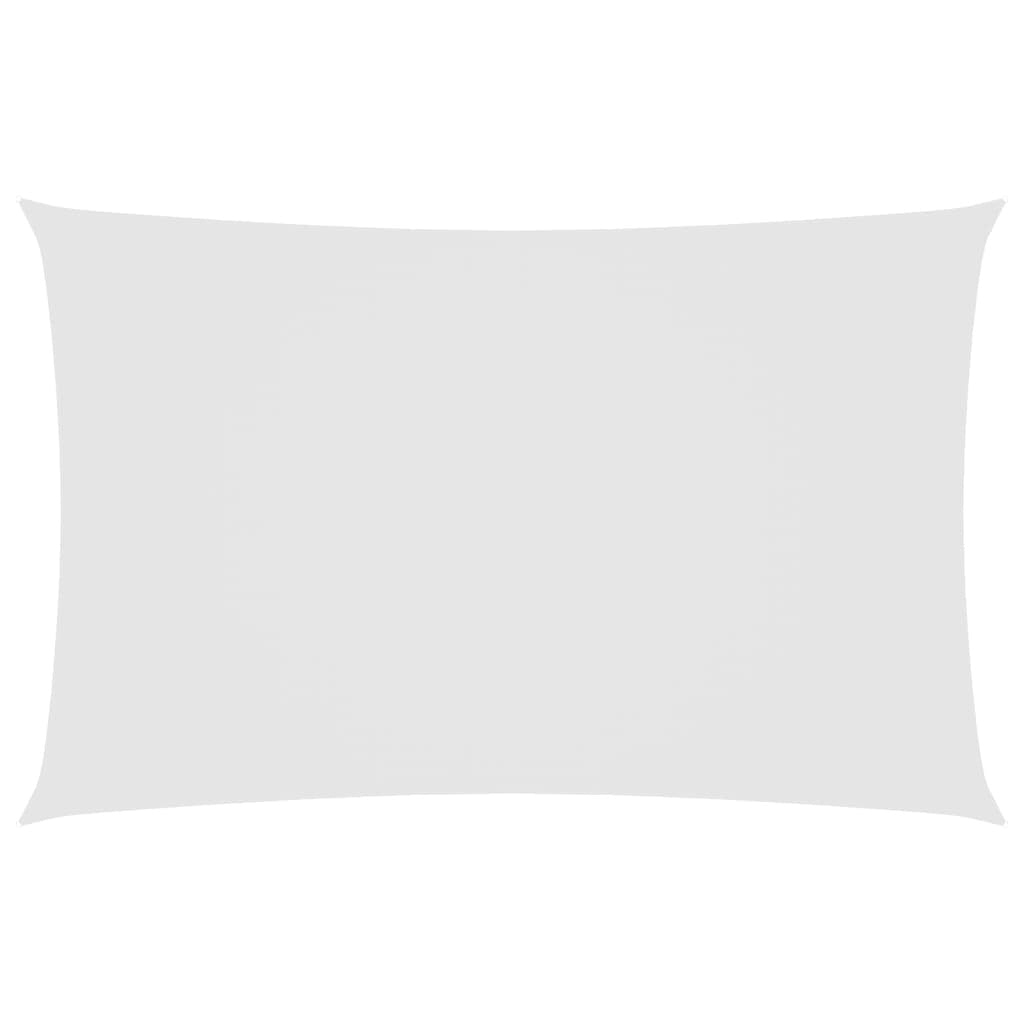 Parasole a Vela Oxford Rettangolare 2,5×5 m Bianco - Image 19 of 72