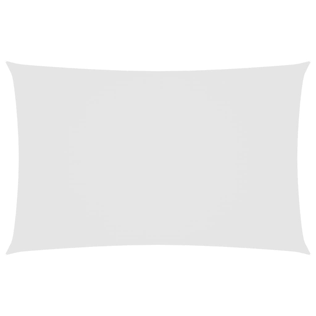 Parasole a Vela Oxford Rettangolare 2,5×5 m Bianco - Image 35 of 72