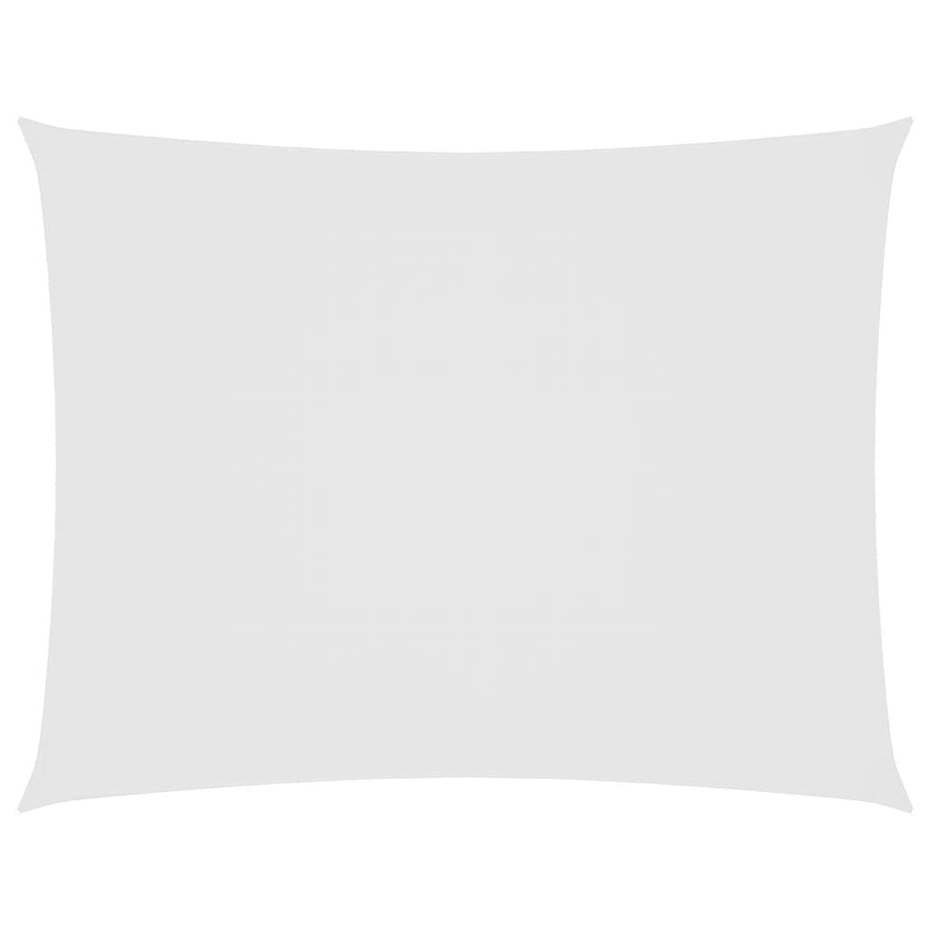 Parasole a Vela Oxford Rettangolare 2,5×5 m Bianco - Image 41 of 72