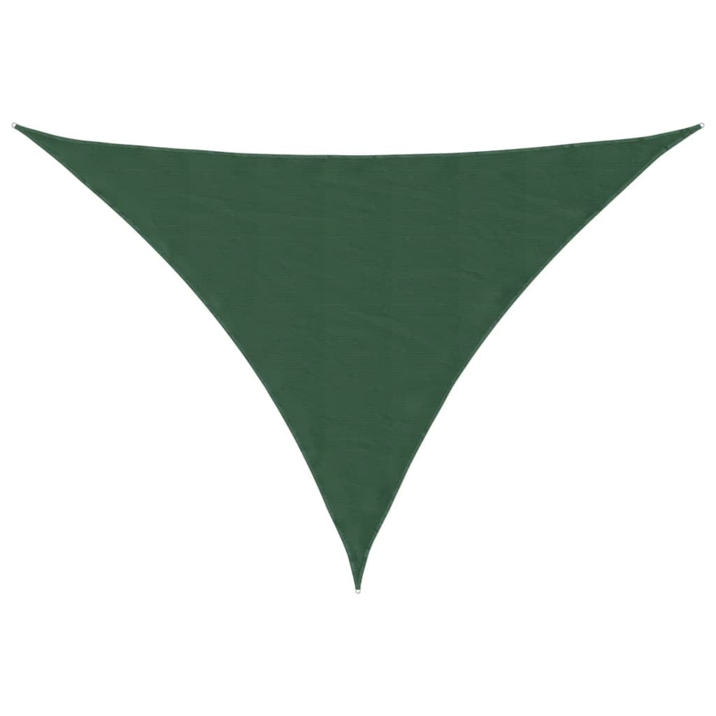 Parasole a Vela Oxford Triangolare 5×6×6 m Verde Scuro - Image 8 of 37