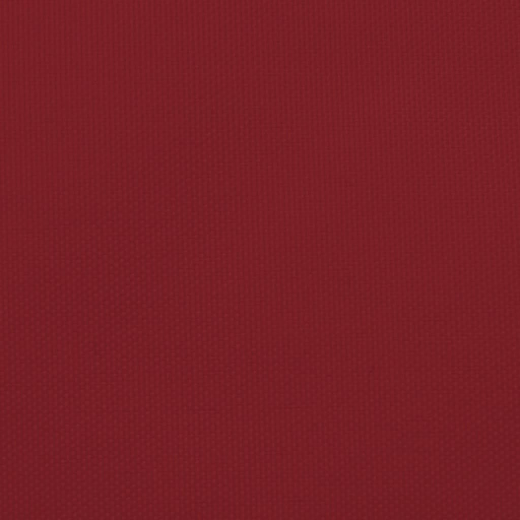 Parasole a Vela in Tessuto Oxford 4×5×5 m Rosso - Image 20 of 26