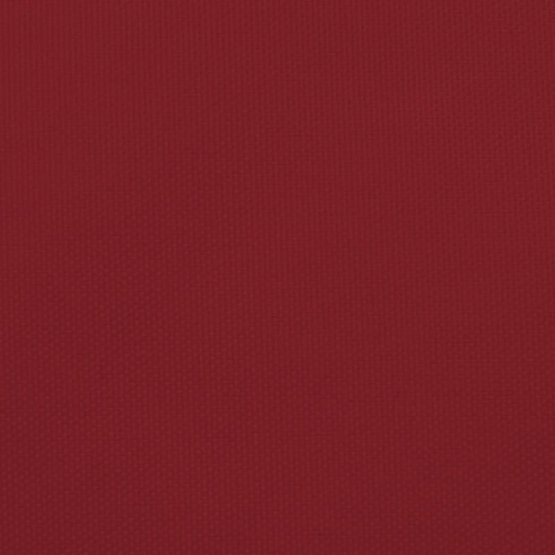 Parasole a Vela in Tessuto Oxford 4×5×5 m Rosso - Image 20 of 26