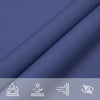 Parasole a Vela Oxford Rettangolare 2×2,5 m Blu - Image 9 of 23