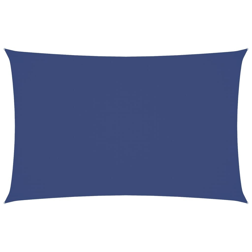 Parasole a Vela Oxford Rettangolare 2,5×5 m Blu - Image 9 of 31