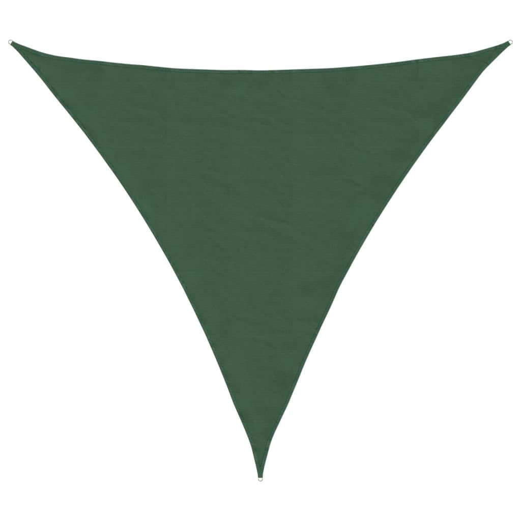Parasole a Vela in Tessuto Oxford 6×6×6 m Verde Scuro - Image 4 of 56
