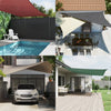 Parasole a Vela Rettangolare Oxford 2×5 m Rosso - Image 15 of 40
