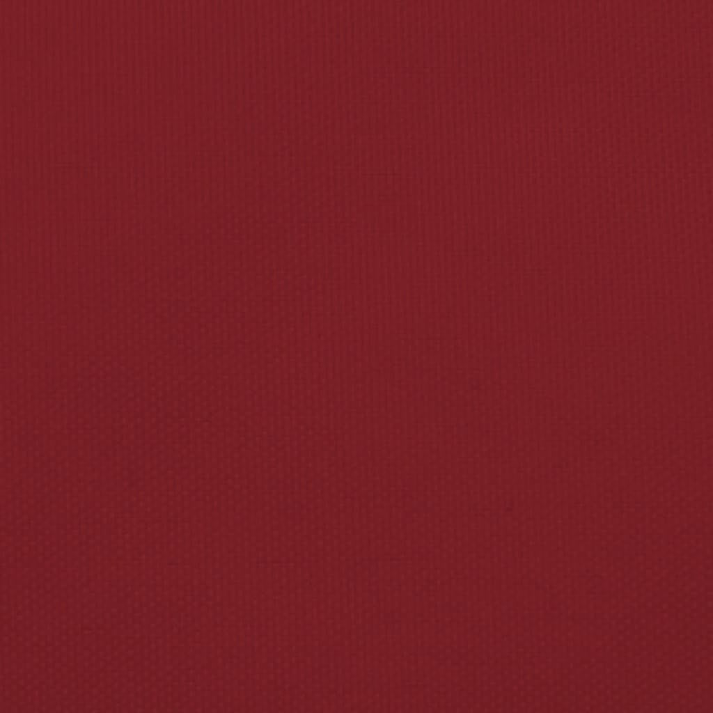 Parasole a Vela in Tessuto Oxford 2,5×3 m Rosso - Image 13 of 14