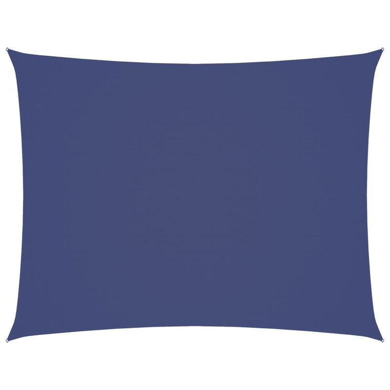 Parasole a Vela Rettangolare in Oxford Rivestito in PU 4×6 m Blu - Image 21 of 58