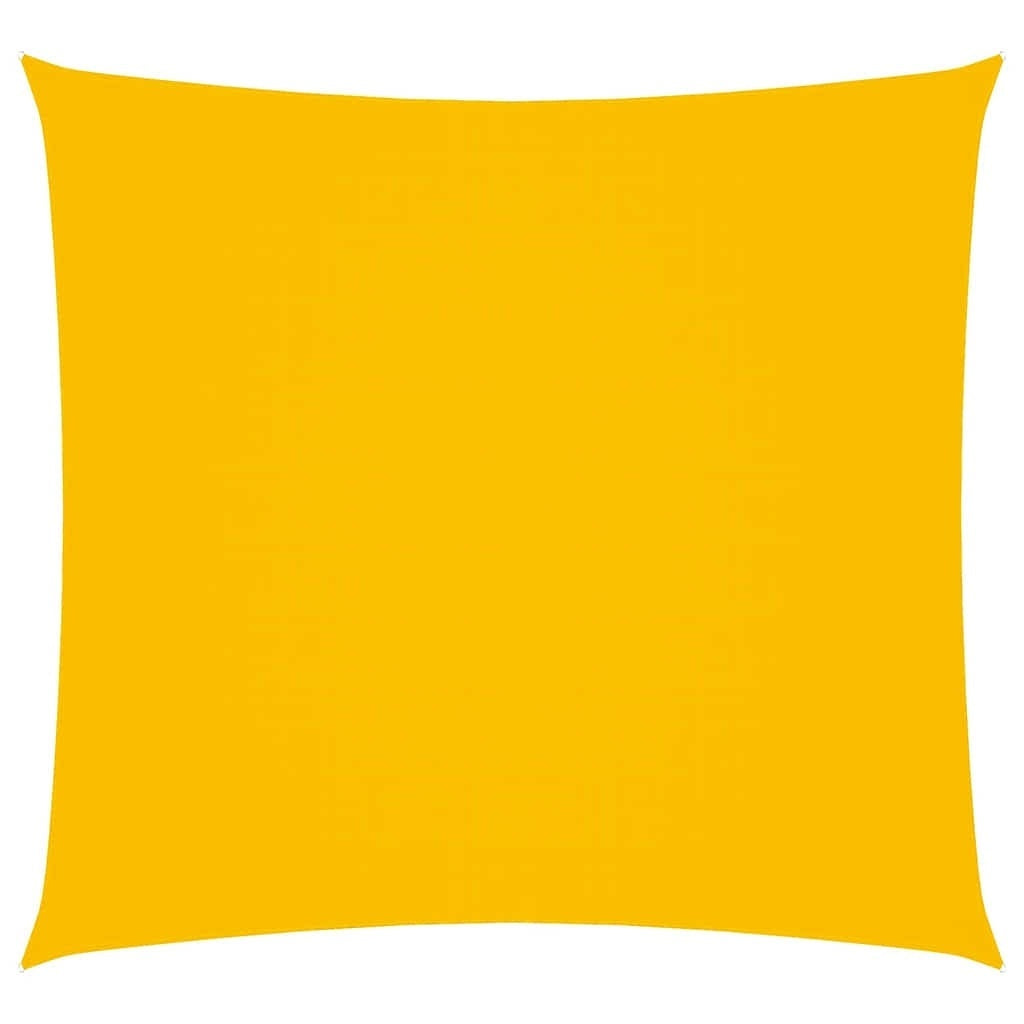 Parasole a Vela in Tessuto Oxford Rivestito PU Quadrato 6×6 m Giallo - Image 6 of 26