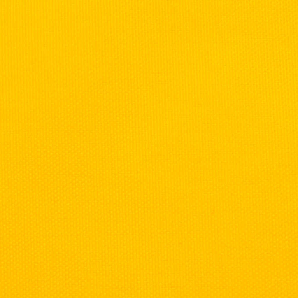 Parasole a Vela in Tessuto Oxford Rivestito PU Quadrato 6×6 m Giallo - Image 19 of 26