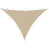 Parasole a Vela Triangolare in Tessuto Oxford 4×5×6,4 m Beige - Image 14 of 40