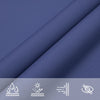 Parasole a Vela Quadrata Tessuto Oxford 7×7 m Blu - Image 33 of 40