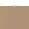 vidaXL Vertical Oxford Fabric Screen 60x1200 cm Taupe - Image 6 of 18
