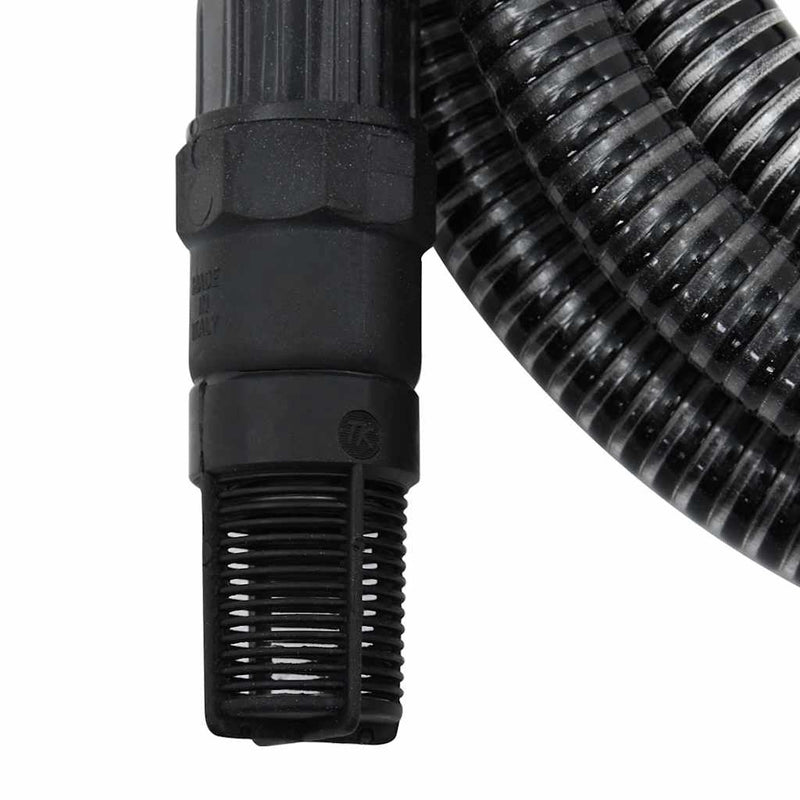 Tubo di Aspirazione in PVC con Raccordi in Ottone 4 m x 1" Nero - Image 16 of 20
