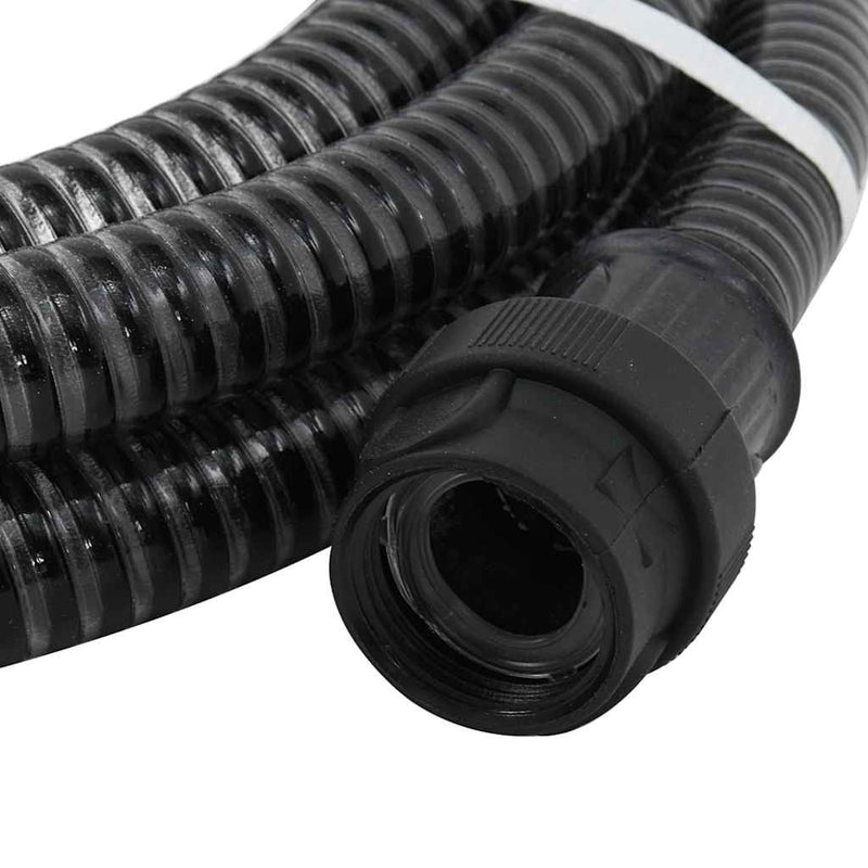 Tubo di Aspirazione in PVC con Raccordi in Ottone 4 m x 1" Nero - Image 19 of 20