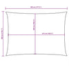 Parasole a Vela in Tessuto Oxford 3×4,5 m Antracite - Image 25 of 47