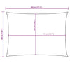 Parasole a Vela in Tessuto Oxford 3×4,5 m Grigio Talpa - Image 18 of 19