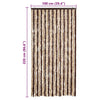 Zanzariera Beige e Marrone Chiaro 100×220 cm Ciniglia - Image 24 of 24