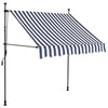 Tenda da Sole Retrattile Manuale con LED 200 cm Blu e Bianca - Image 44 of 227