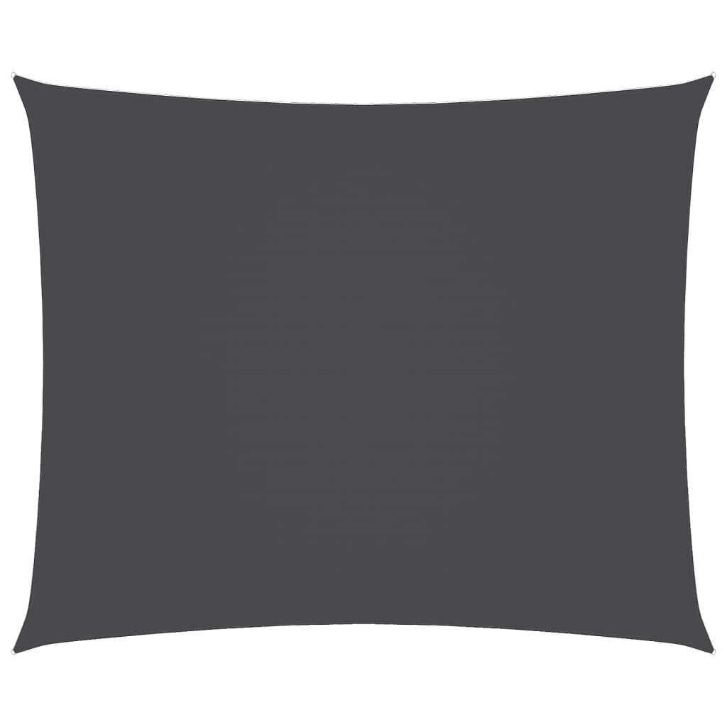 Parasole a Vela Oxford Rettangolare 3,5×5 m Antracite con Tessuto Rivestito in PU - Image 8 of 126